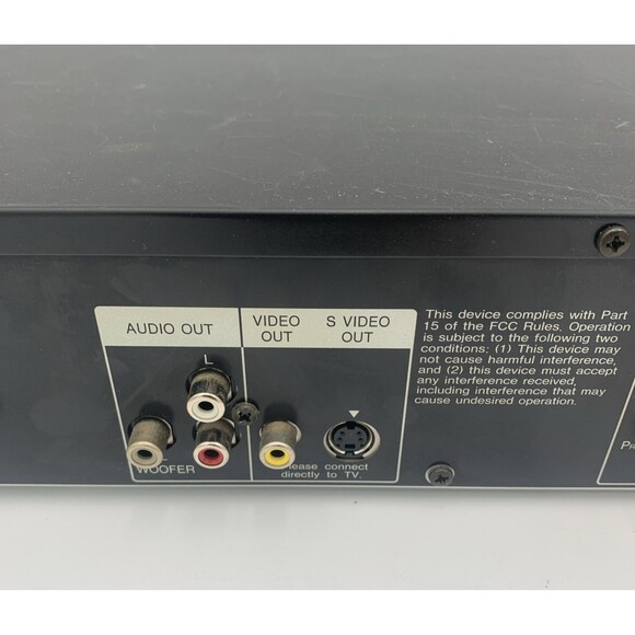 Panasonic DVD-RV31 VTG 1991 DVD Video CD Compact Disc Player WORKS Japan Made - Picture 6 of 10